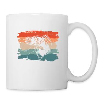 Passion De La Pêche Pêcheur - Mug blanc - blanc - Droite