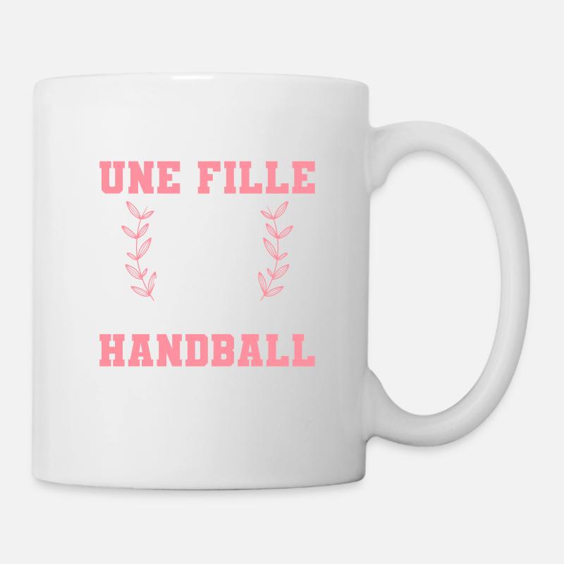 Ne Jamais Sous-Estimer Une Fille Qui Joue Au - Mug blanc - blanc