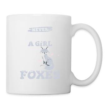 Arctic Fox Girl Who Loves Arctic Foxes Girl Fox C - Mug - white - Right