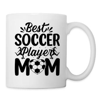 Soccer Lover Soccer Mama - Best Soccer Player Mom - Mug - white - Right