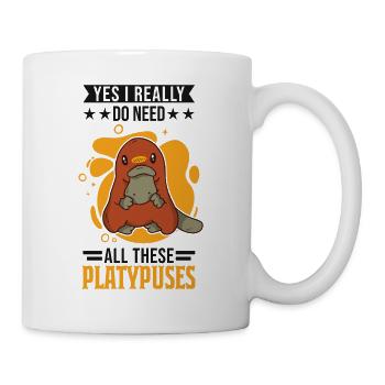 Platypus Gift Platypus - Mug - white - Right