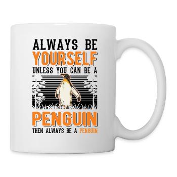 Pingouin Cadeau Pingouin - Mug blanc - blanc - Droite