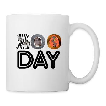 Zoo Day Animal Wildlife Africa Fans Familienausflug - Tasse - Weiß - Rechts