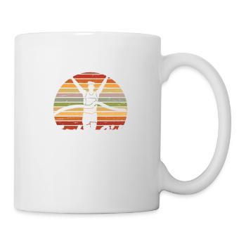 Laufen Leichtathletik Nennt Mich Dad Runner - Tasse - Weiß - Rechts