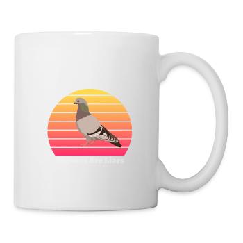 Pigeons Are Liars - Mug - white - Right