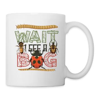 Wait, I see an insect - Mug - white - Right