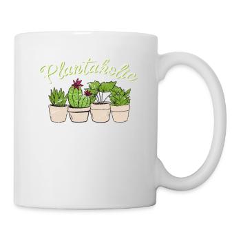 Plantaholic Funny Plant Lover House Plants Lover G - Mug - white - Right
