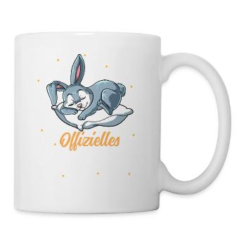 Offizielles Schlafshirt Hase - Tasse - Weiß - Rechts