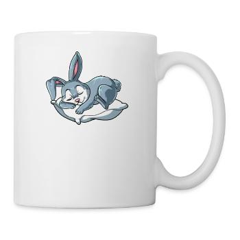 Offizielles Schlafshirt Hase - Tasse - Weiß - Rechts