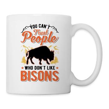 Buffalo Gift Bison Buffallo Water Buffalo - Mug - white - Right