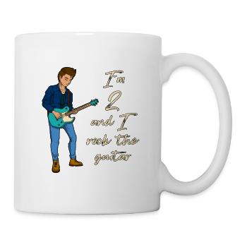 I'm 2 - Young Guitarist - Mug - white - Right