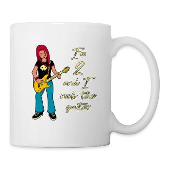 I’m 2 - Guitariste - Mug blanc - blanc - Droite