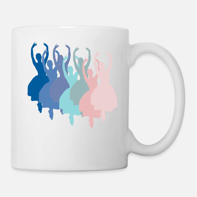 Ballerines - Mug blanc - blanc