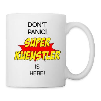 Super Künstler / Super Artist - Tasse - Weiß - Rechts