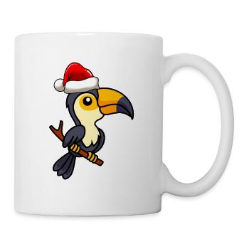 Toucan Comic Christmas - Mug blanc - blanc - Droite