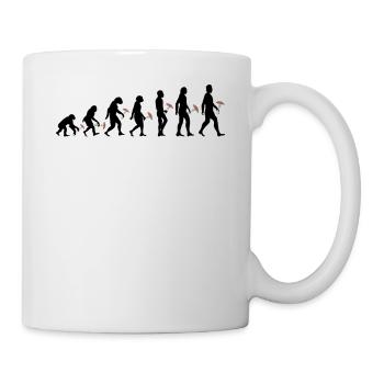 Amanita Muscaria Evolution Fly Agaric - Mug - white - Right