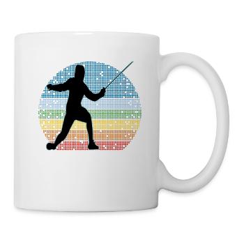 Fencing Fencing Sport Fencing - Mug - white - Right