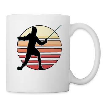Fencing Fencing Sport Fencing - Mug - white - Right