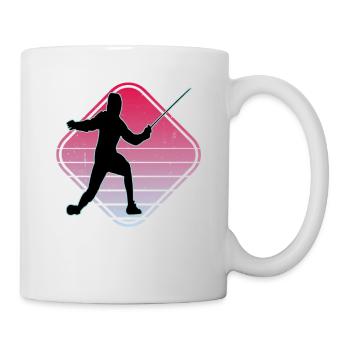 Fencing Fencing Sport Fencing - Mug - white - Right