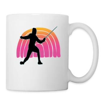 Fencing Fencing Sport Fencing - Mug - white - Right