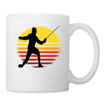 Fencing Fencing Sport Fencing - Mug - white - Right