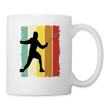 Fencing Fencing Sport Fencing - Mug - white - Right