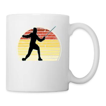 Fencing Fencing Sport Fencing - Mug - white - Right