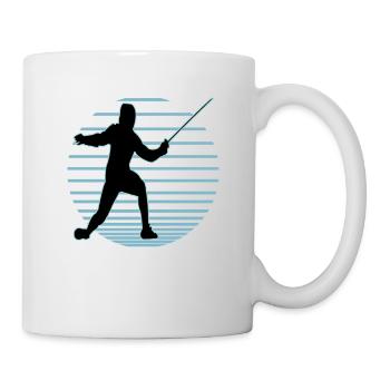 Fencing Fencing Sport Fencing - Mug - white - Right