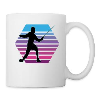 Fencing Fencing Sport Fencing - Mug - white - Right