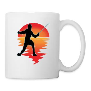 Fencing Fencing Sport Fencing - Mug - white - Right