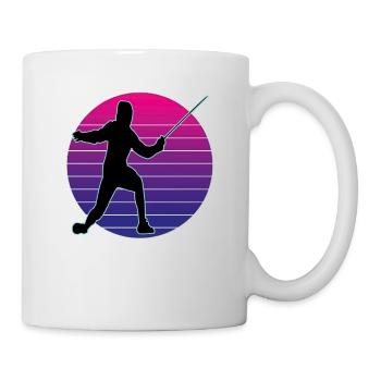 Fencing Fencing Sport Fencing - Mug - white - Right