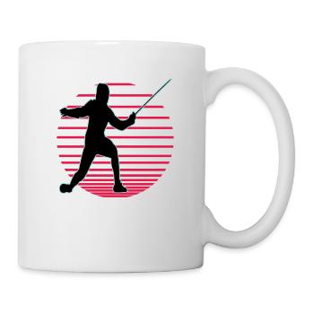 Fencing Fencing Sport Fencing - Mug - white - Right