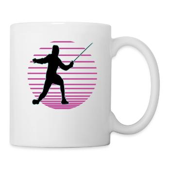 Fencing Fencing Sport Fencing - Mug - white - Right