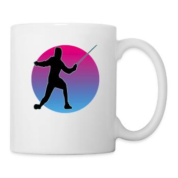 Fencing Fencing Sport Fencing - Mug - white - Right
