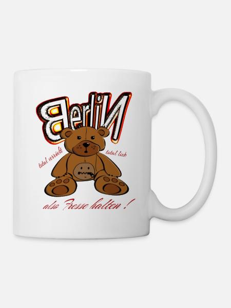 Berliner Schnauze - Tasse - Weiß