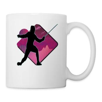Fencing Fencing Sport Fencing - Mug - white - Right