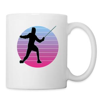 Fencing Fencing Sport Fencing - Mug - white - Right