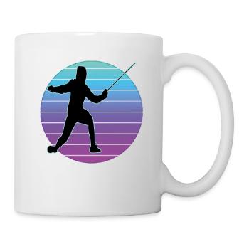 Fencing Fencing Sport Fencing - Mug - white - Right