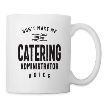 Catering Administrator Job Profession - Mug - white - Right