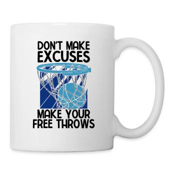 Basketball - Tasse - Weiß - Rechts