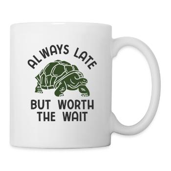 Schildkröten - Tasse - Weiß - Rechts