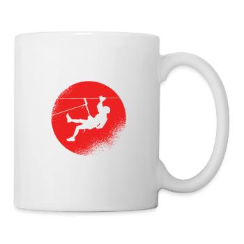 Klettern Bouldern - Tasse - Weiß - Rechts