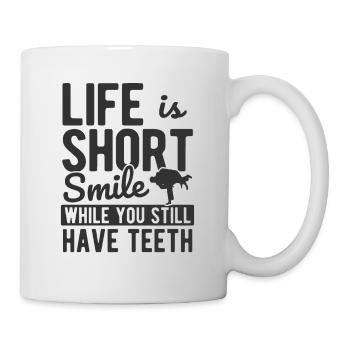 BJJ Jiu Jitsu - Tasse - Weiß - Rechts