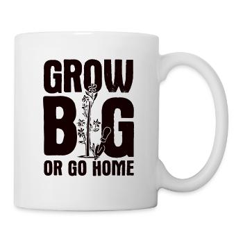 Landschaftsgärtner Hobbygärtner Gärtner - Tasse - Weiß - Rechts