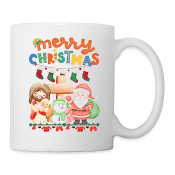 Christmas Begins With Christ - Mug - white - Right