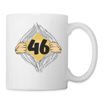 46 PUT ON SHIRT - Mug - white - Right