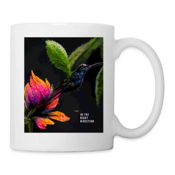 A motivating and inspiring theme for strong women - Mug - white - Right