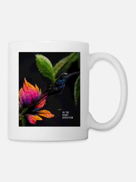 A motivating and inspiring theme for strong women - Mug - white