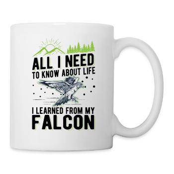 Falcon Gift Falcon Breeding Falcon Breeder Falconer - Mug - white - Right