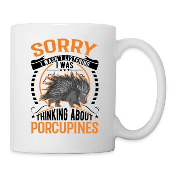 Porcupine Gift Porcupine - Mug - white - Right